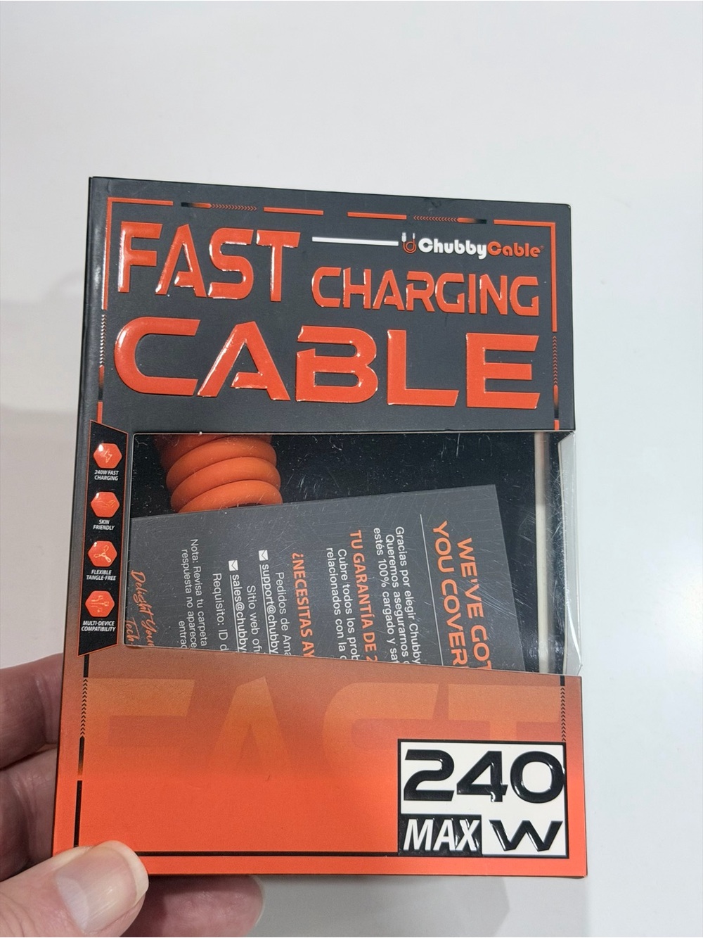 Fast Charging Cable - Orange
